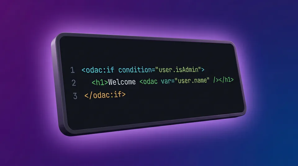 ODAC.JS View Engine Deep Dive