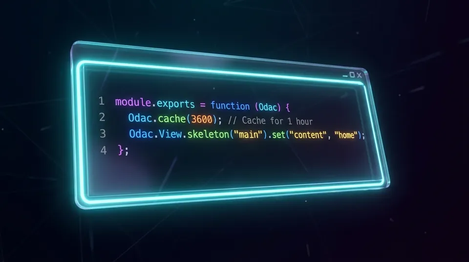 Stop Wasting CPU: Declarative Proxy Caching in ODAC.JS
