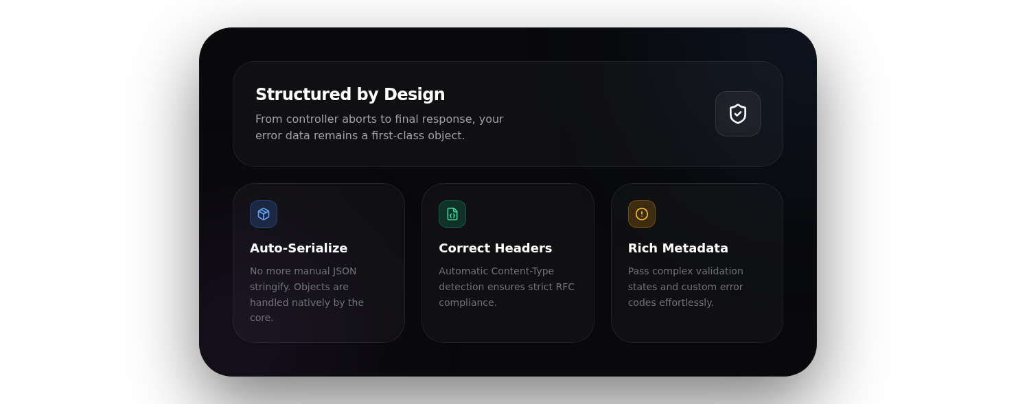 ODAC.JS Structured API Benefits: Auto-Serialization, Content-Type, and Rich Metadata